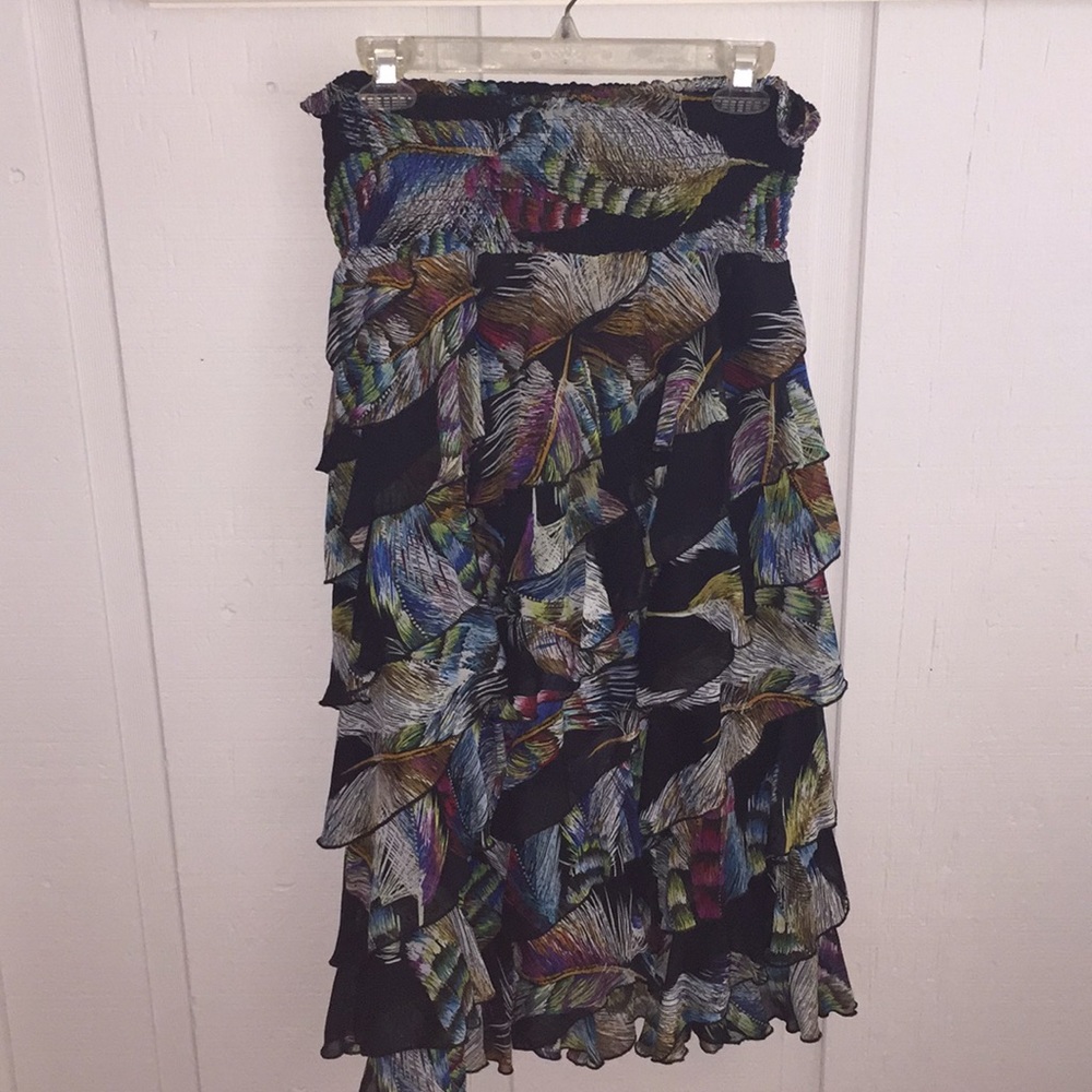 Coco Bianco Ruffled Skirt